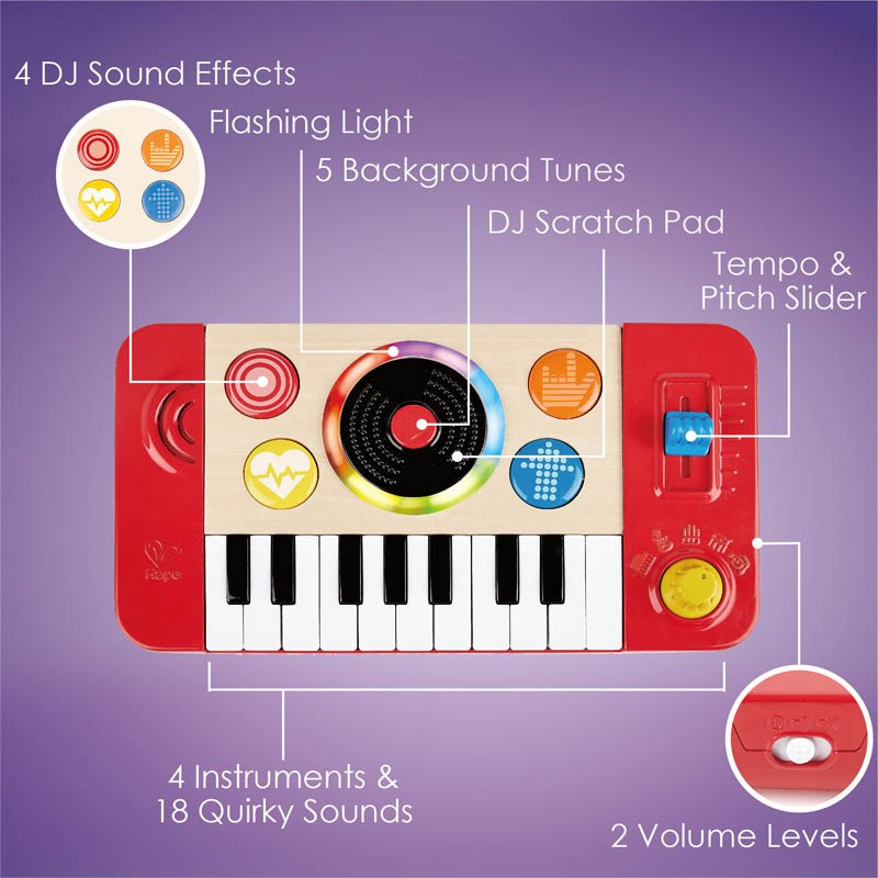 Hape Dj Mix & Spin Studio - The Sputtergotch Toy Company